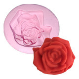 Forma Molde Silicone Sabonete - Rosa Aberta