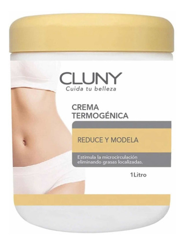 Cluny Crema Termogénica Reductora 1 Litro