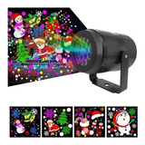 Proyector Luces Navidad Giratorio Exterior Robotizado