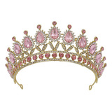 Tiaras Bling Baroque Princess Crown Para Niñas