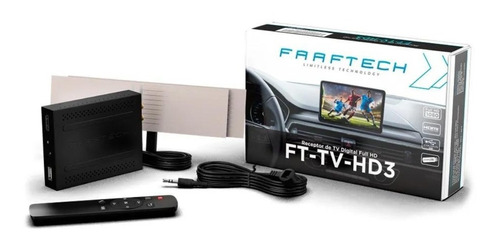 Receptor Sintonizador Tv Digital Full Hd Faaftech Ft-tv-hd3