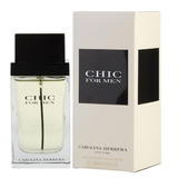 Perfume Chic De Carolina Herrera Hombre 100 Ml Eau De Toilette Nuevo Original
