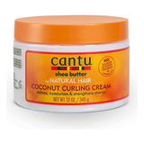 Cantu Crema Para Rizar De Coco, 12 Onzas