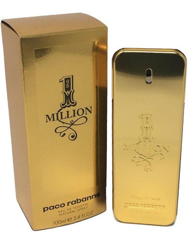 Perfume One Million Edt. 100ml - 100% Original + Amostra