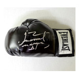 Guante Autografiado Juan Manuel Marquez Box Everlast Negro