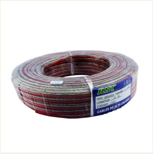 Rollo De Cable Para Parlante  2 X 2.0 Mm  50mt