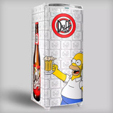 Adesivo Geladeira Envelopamento Total Duff Os Simpsons