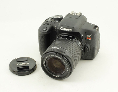 Camara Canon Eos Rebel T6i + Lente Kit 18-55mm