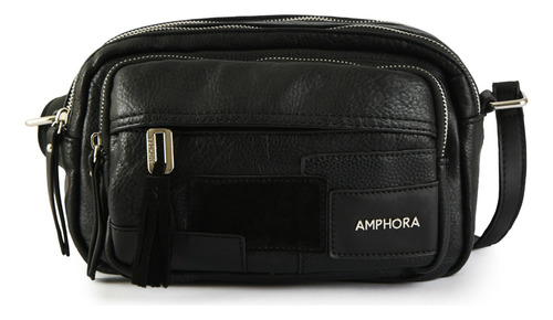 Cartera Bandolera Mediana Birty Negro