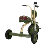Triciclo Infantil Verde Com Namber Plate Ultra Bikes 