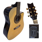 Guitarra Acústica Gracia 110tv C/ Eq Tv Tapa Abedul C/ Corte