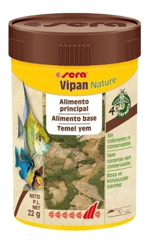 Alimento Para Peces Sera Vipan Nature 60g