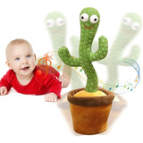 Cactus Bailarín Parlante Para Bebe Y Niños Con Luz Y Sonido
