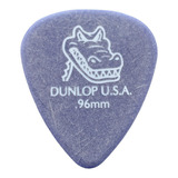 Kit 12 Palhetas Dunlop Gator Grip 0.96 Mm Usa - 417p.96 Cor Roxo Tamanho 0,96 Mm