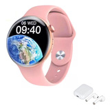 Relogio Smartwatch Feminino Redondo Compativel Xiaomi Redmi 