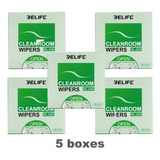 5 Cajas Paños Antiestático Libre De Polvo Rl-045 5x50pz
