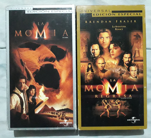 Peliculas Vhs La Momia Y La Momia Regresa Universal Pictures