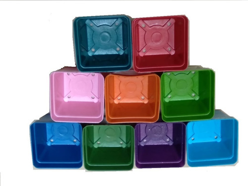 Matera Plástica P7 De Color X 50 Unidades