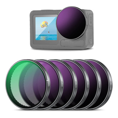 Neewer Nd Filtros Set Compatible Dji Osmo Action 3/4/5 Pro
