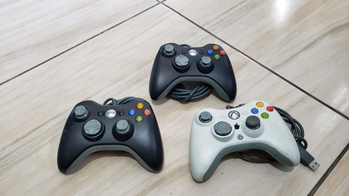 Lote Com 3 Controles De Xbox 360 Todos Com Defeito. H4