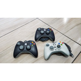 Lote Com 3 Controles De Xbox 360 Todos Com Defeito. H4