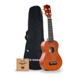 Ukelele Sonun 21 Pulgadas Marrón Con Funda