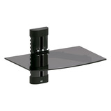 Soporte Dvd- Sinto - Deco.vidrio Templado Negro C/regulacion