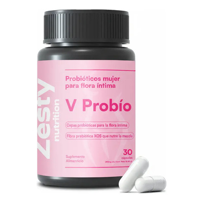 Zesty Probiótico Vaginal Ph Equilibrado Para Flora Femenina | Meses sin interés