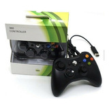 Controle Video Game Xbox 360 Pc Com Fio Joystick Manete X360