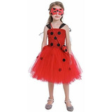 Ladybug Tutu Vestido Para Niñas Niños Disfraces De Ha...