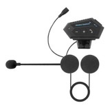 Manos Libres Audífono Para Casco Motocicleta Bluetooth 