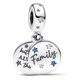 Dije Charm Pandora  Familia Para Siempre Plata 925 Original 