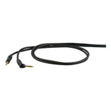 Proel Dhs120lu3 Cable Plug Recto Para Instrumento 3mts Negro