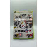 Madden Nfl 10 Xbox 360 Original Midia Fisica 