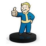 Totem Pequeno Boneco Vault-boy Thumbs Up 7cm + Base