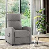 Sillón Reclinable Para Sofá Individual Smug, Gris