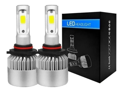 2 Bombillos Led  H7/h11/h3/9005/880/881 8000 Lm Carro Y Moto