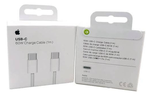 Cabo Apple Usb-c 60w Charge Cable 1m