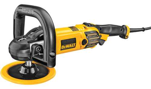 Lixadeira E Politriz 7  E 9  Dewalt Potência 1250w Com Disco De Borracha E Chave De Aperto Modelo Dwp849x 220v