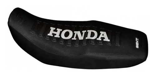 Funda Asiento Tc4 Honda New Cg Titan 150 Estampada Negra Fas