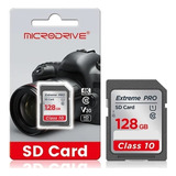Tarjeta De Memoria Sd Extreme Pro 128 Gb Clase 10 Microdrive