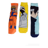 Set De 3 Calcetines Anime Naruto