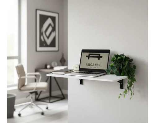 Repisa Abatible Mesa Escritorio Plegable Empotrable 80x30*
