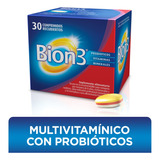 Bion 3 Adulto 30 Comprimidos Vitaminas Probioticos Minerales