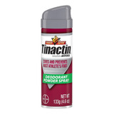 Tinactin Desodorante En Polvo Antifúngico En Spray 4.60 Oz Fragancia Natural