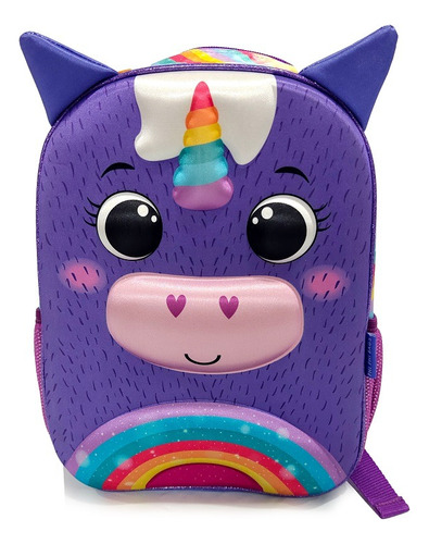 Mochila Escolar Jardín 12  Espalda Phi Phi Toys Nene Nena 