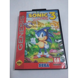 Sonic The Hedgehog 3 Original Completo - Mega Drive