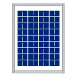 Panel Solar Plm -005-p-36 5w Paneles Solares Fema