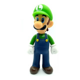 Figura De Luigi De Súper Mario Bros. 13cm Articulada