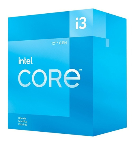 Procesador Intel Corei 3 12100 4.30ghz 12mb 1700 Bx807151210